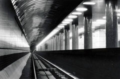 Magyarország, Budapest, a metró Astoria állomása., 1974, Fortepan/Album057, metróállomás, Fortepan #212456