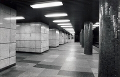 Magyarország, Budapest, a metró Astoria állomása., 1974, Fortepan/Album057, metróállomás, Fortepan #212457