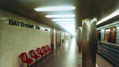 Magyarország, Budapest I., Batthyány tér, metróállomás., 1973, Fortepan/Album057, színes, metróállomás, Budapest, Fortepan #212483