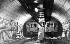 Magyarország, Budapest I., Déli pályaudvar a metró végállomás kihúzó alagútja., 1972, Fortepan/Album057, metró, alagút, Budapest, Fortepan #212506