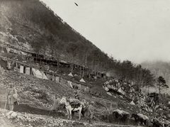 Slovenia, a Császári és Királyi Hadsereg tábora, a várostól északra, a Medrja-hegyen., 1915, Österreichische Nationalbibliothek, Fortepan #212554