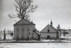 Ukrajna, Roszohuvatec, (ekkor Rosochowaciec), római katolikus, ma Mária elszenderülése görög katolikus templom., 1916, Österreichische Nationalbibliothek, templom, Fortepan #212670