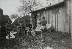 Ukraine, (ekkor Jezierna), kötélverők és bodnárok által készített utánpótlás termékek., 1915, Österreichische Nationalbibliothek, Fortepan #212676