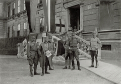 Ausztria, Villach, Peraustraße 10., Hadseregparancsnokság (egykor Állami Felsőgimnázium, ma Peraugymnasium Villach). A felvétel 1915. szeptember 11-én készült., 1915, Österreichische Nationalbibliothek, Fortepan #212718