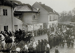 Csehország, Brandýs nad Labem-Stará Boleslav, (ekkor Stará Boleslav (Altbunzlau) önálló város, ma az egyesített város része), ulica Ivan Olbrachta. IV. Károly magyar király látogatása 1917. március 26-án.
, 1917, Österreichische Nationalbibliothek, Fortepan #212793