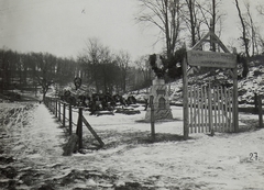 Ukrajna, Ridkivci, (ekkor Rarancze), a 3. "Hadik" Huszárezred (később Huszárosztály) katonai temetője., 1917, Österreichische Nationalbibliothek, temető, hadisír, Fortepan #212929