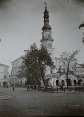 Poland, Rynek Wielki, Városháza., 1917, Österreichische Nationalbibliothek, Fortepan #212936