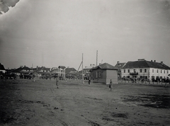 Poland, Nowy Rynek, jobbra az ulica Lwowska., 1917, Österreichische Nationalbibliothek, Fortepan #212937