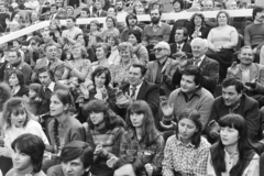 Hungary, Budapest XIV., Budapest Sportcsarnok, ünnepség a felavatáskor, 1982. február 12-én., 1982, Szalay Zoltán, audience, Budapest, Fortepan #212970