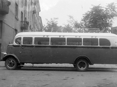 Hungary, Budapest IX., Liliom utca 3/b, (Mester utca 9. hátsó homlokzata)., 1932, Fortepan/Album002, bus, Fiat-brand, Italian brand, Budapest, roof rack, Fortepan #21302