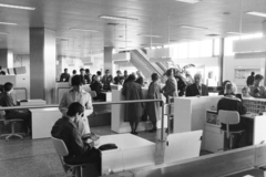 Hungary, Ferihegy (now - Ferenc Liszt) International Airport, Budapest XVIII., 1985, Szalay Zoltán, airport, Hungarian Airlines, Budapest, Fortepan #213021