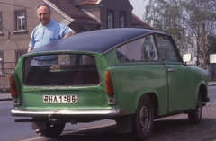 Németország, 1990, Urbán Tamás, Trabant 601 Universal, színes, NDK, Fortepan #213674