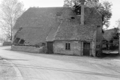 Hungary, Tata, Tópart utca, Pötörke Malom., 1955, Várkonyi Andrea, roof, Mill, Fortepan #213963