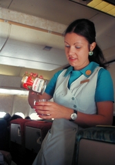 1975, Fortepan, portrait, colorful, meal, flying, Fortepan #21405