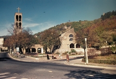 Hungary, Pécs, pálos templom., 1975, Fortepan, monument, architectural heritage, colorful, autumn, Fortepan #21410