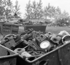 Magyarország, Pécs, Légszeszgyár utca 34., a Diófa utca sarkán. MÉH (Melléktermék- és Hulladékgyűjtő Vállalat) telep., 1970, FŐFOTÓ, Fortepan #214357