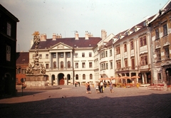 Hungary, Sopron, Fő (Beloiannisz) tér., 1978, Fortepan, hospitality, colorful, Fortepan #21440