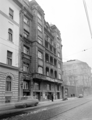 Magyarország, Budapest VII., Bethlen Gábor utca a Bethlen Gábor tér felé nézve, balra a Marek József utca torkolata., 1970, FŐFOTÓ, Budapest, Austin-márka, Fortepan #214620