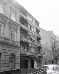 Hungary, Budapest VI., balról a második ház a Paulay Ede utca 49., 1970, FŐFOTÓ, Budapest, balcony, building, window, Fortepan #214794