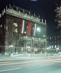 Magyarország, Budapest VI., Andrássy út (Népköztársaság útja), a Magyar Állami Operaház épülete (Ybl Miklós, 1884.)., 1970, FŐFOTÓ, Budapest, Fortepan #214865