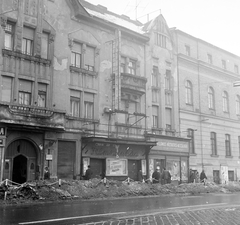 Magyarország, Óbuda, Budapest III., balra a Flórián tér 3-as számú házban a Felszabadulás mozi., 1971, FŐFOTÓ, Budapest, Fortepan #214939