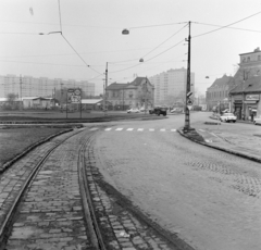 Magyarország, Óbuda, Budapest III., Flórián tér, kissé jobbra szemben a Vörösvári út torkolata., 1971, FŐFOTÓ, Budapest, Fortepan #214979