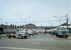 Magyarország, Budapest X., Halom utca 42, a Tejipari Szállítási Szolgáltató és Készletező Vállalat (TSzSzKV) gépjárműjavító telepe., 1971, FŐFOTÓ, Budapest, Fortepan #215026