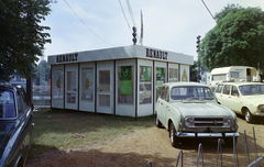 Magyarország, Városliget,Budapesti Nemzetközi Vásár, Budapest XIV., francia Renault személygépjárművek kiállítása., 1971, FŐFOTÓ, színes, Renault-márka, Renault 4, Budapest, Fortepan #215033