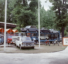 Magyarország, Városliget,Budapesti Nemzetközi Vásár, Budapest XIV., lengyel gépjárművek kiállítása., 1971, FŐFOTÓ, Budapest, Fortepan #215063