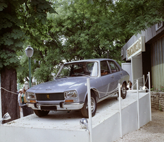 Magyarország, Városliget,Budapesti Nemzetközi Vásár, Budapest XIV., francia Peugeot személygépjárművek kiállítása., 1971, FŐFOTÓ, színes, Peugeot-márka, Budapest, Peugeot 504, Fortepan #215066