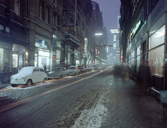 Hungary, Budapest V., Kígyó utca a Ferenciek tere (Felszabadulás tér) felé nézve., 1971, FŐFOTÓ, Budapest, Fortepan #215087