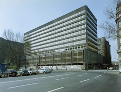 Hungary, Budapest V., Vörösmarty tér, szemben az ORI (Országos Rendező Iroda) székháza., 1971, FŐFOTÓ, Budapest, Fortepan #215341