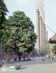 Hungary, Ózd, Gyár utca, Ózdi Kohászati Üzemek., 1971, FŐFOTÓ, Fortepan #215366