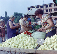 Magyarország, Budapest XX., Tátra téri Piac és Vásárcsarnok., 1972, FŐFOTÓ, Budapest, Fortepan #215630