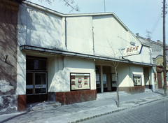 Magyarország, Budapest XIII., Szent László út (Mautner Sándor utca) 48., Béke mozi., 1972, FŐFOTÓ, mozi, Budapest, színes, moziműsor, Fortepan #215650