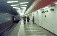 Magyarország, Budapest II., Széll Kálmán (Moszkva) tér, metróállomás., 1973, FŐFOTÓ, BKV-szervezet, metróállomás, Budapest, Fortepan #215801