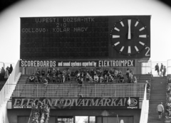 Magyarország, Népstadion, Budapest XIV., Újpesti Dózsa - MTK 4:1 (2:0) bajnoki labdarúgó-mérkőzés 1973. március 25-én., 1973, FŐFOTÓ, Budapest, Fortepan #215827