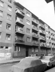 Magyarország, Budapest XIII., Tátra (Sallai Imre) utca, középen a Tátra utca a 44–46. számú ház., 1973, FŐFOTÓ, Budapest, Fortepan #215848