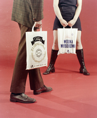 1973, FŐFOTÓ, advertising photography, distillery, plastic bag, Fortepan #216057