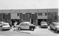 1974, FŐFOTÓ, rendszám, Skoda 100, VAZ 2101, gépjárműszerviz, Polski Fiat 125p, Fortepan #216200