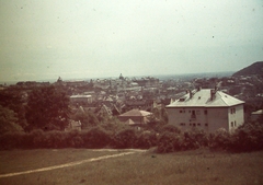 Magyarország, Budapest XII., Kissvábhegy, látkép a budai Vár felé nézve., 1938, Fortepan, színes, látkép, Budapest, Fortepan #21640