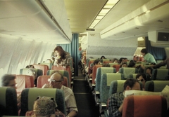 1975, Fortepan, colorful, flying, airplane, passenger, Fortepan #21667