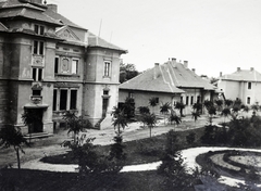 Magyarország, Cegléd, Törteli út, Horthy Miklós Közkórház (később Toldy Ferenc Kórház), parkrészlet., 1927, Kádár István, gyógyintézmény, Fortepan #216860