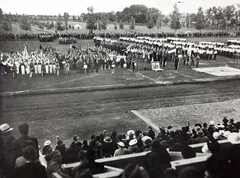 Magyarország, Cegléd, városi sporttelep., 1934, Kádár István, Fortepan #216904