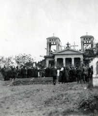 Szerbia, Nemesmilitics, Kálvária, Havas Boldogasszony-kápolna., 1941, Barabás Sarolta, templom, Fortepan #216980