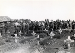 Oroszország, magyar katonai temető Novaja Gran, vagy Szvoboda (akkor Hresztiki) település (Voronyezsi régió) közelében., 1942, Fortepan/Album058, keleti front, Fortepan #217083