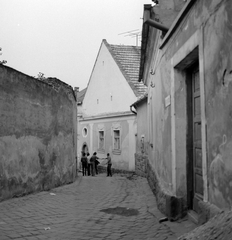 Magyarország, Szentendre, Futó utca., 1971, Kotnyek Antal, utcakép, életkép, Fortepan #21732