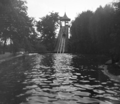 Magyarország, Városliget,Vidámpark, Budapest XIV., Sikló., 1960, Pohl Pálma, Budapest, sikló, Fortepan #217433