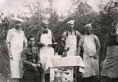 1915, Pohl Pálma, chef, Hungarian soldier, Fortepan #217443