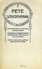 1920, Vedres Ágnes, hátlap, fényképész, Fortepan #217503